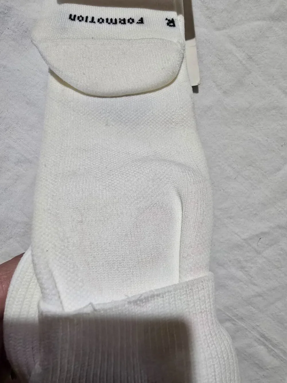 NWT Adidas Formotion Elite Soccer Socks White Medium Men 5-8.5 Women 5-9.5 Youth